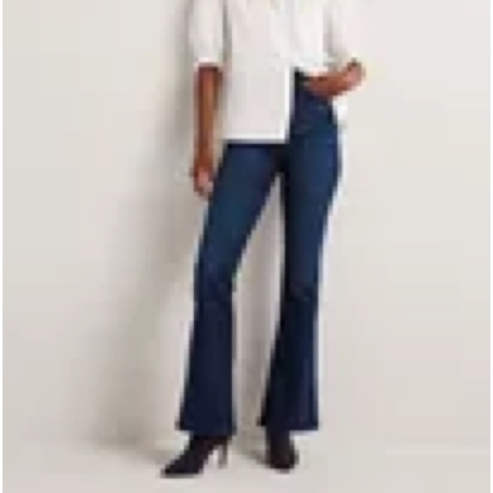 Boden - Flare Jean (6R) - Flare High Rise RO193 (Blue)